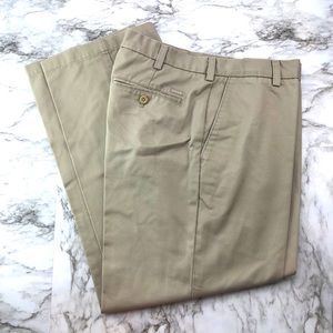 Izod Mens Khaki Chino Pants 33x30 30” inseam